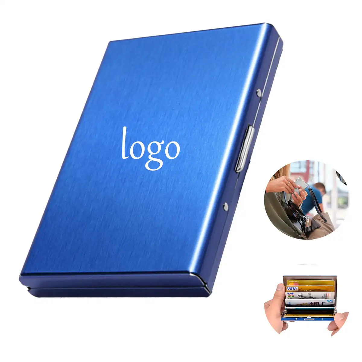 Steel RFID Blocking Card Wallet