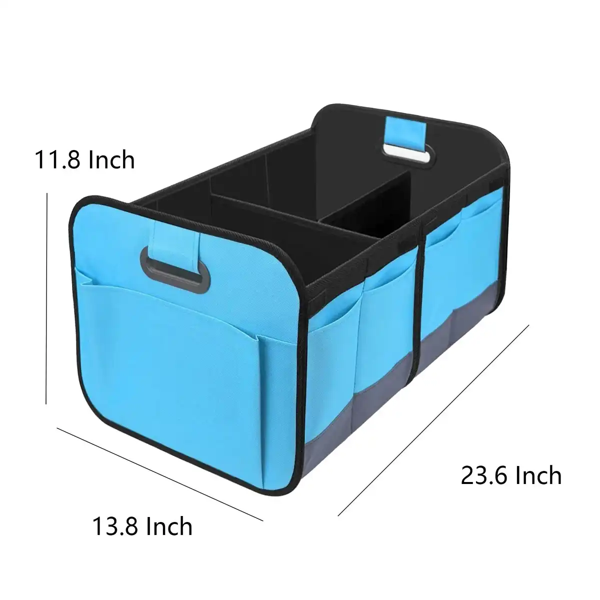 Heavy Duty Car Trunk Organizer product detail view