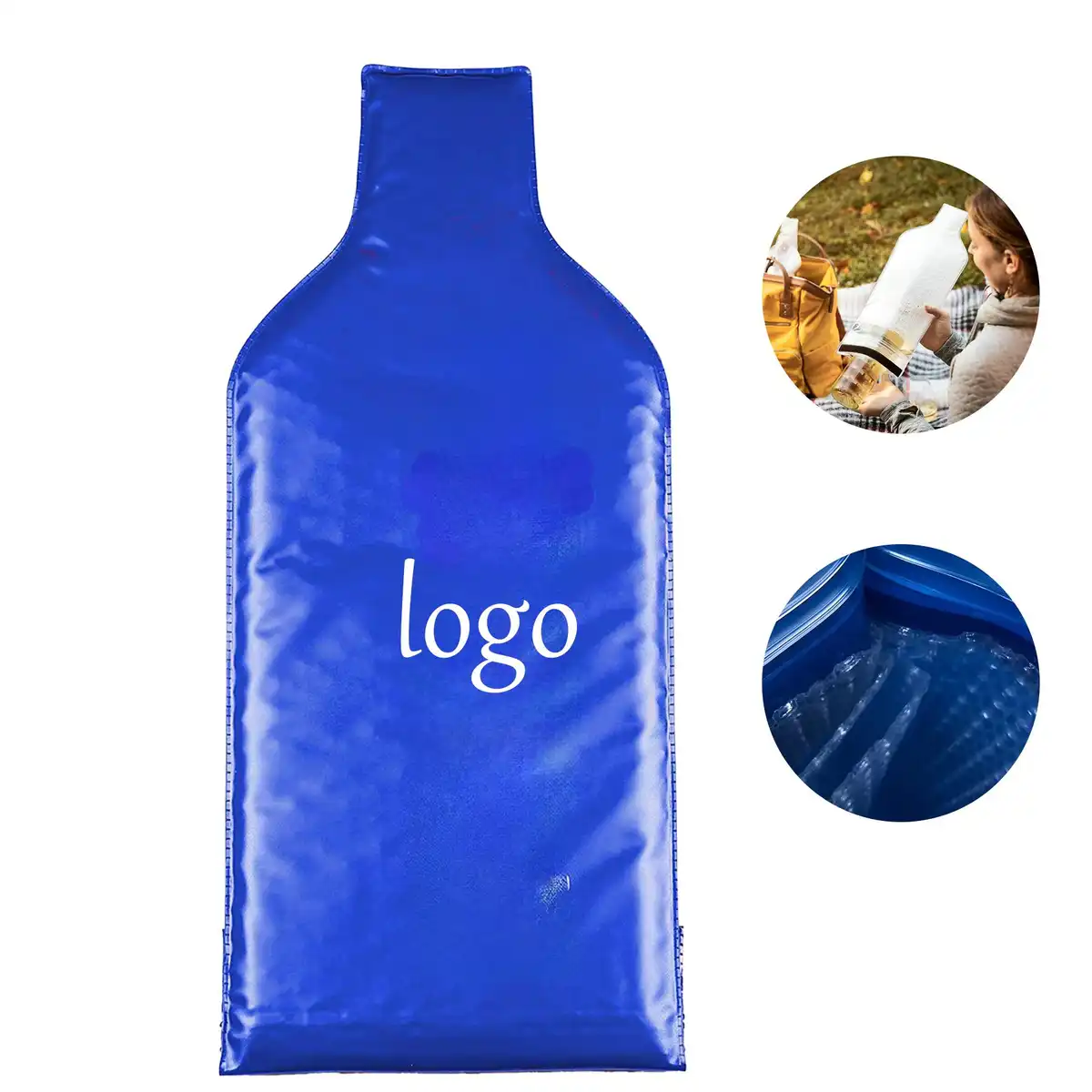 Padded Wine Bottle Travel Sleeve