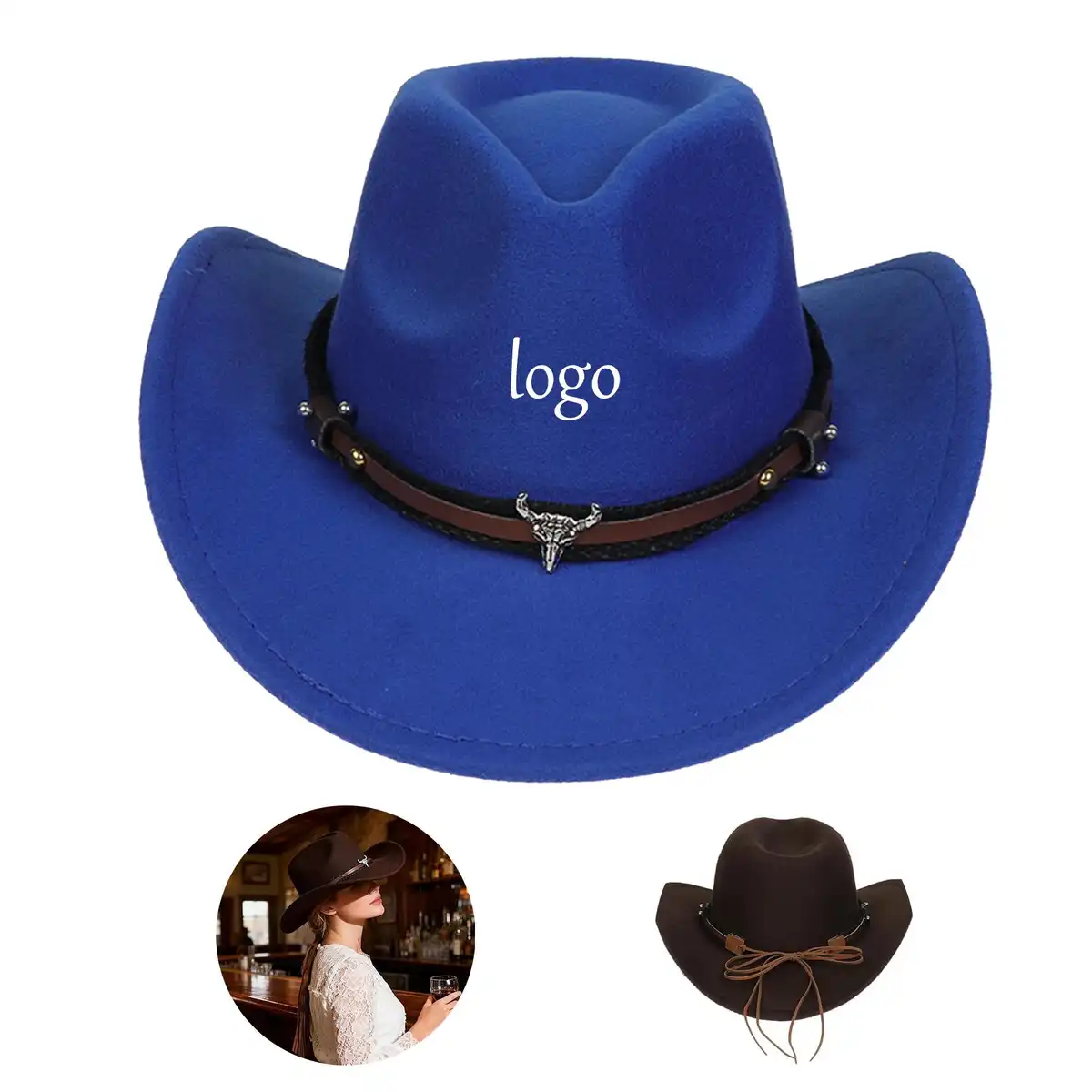 Classic Felt Cowboy Hat
