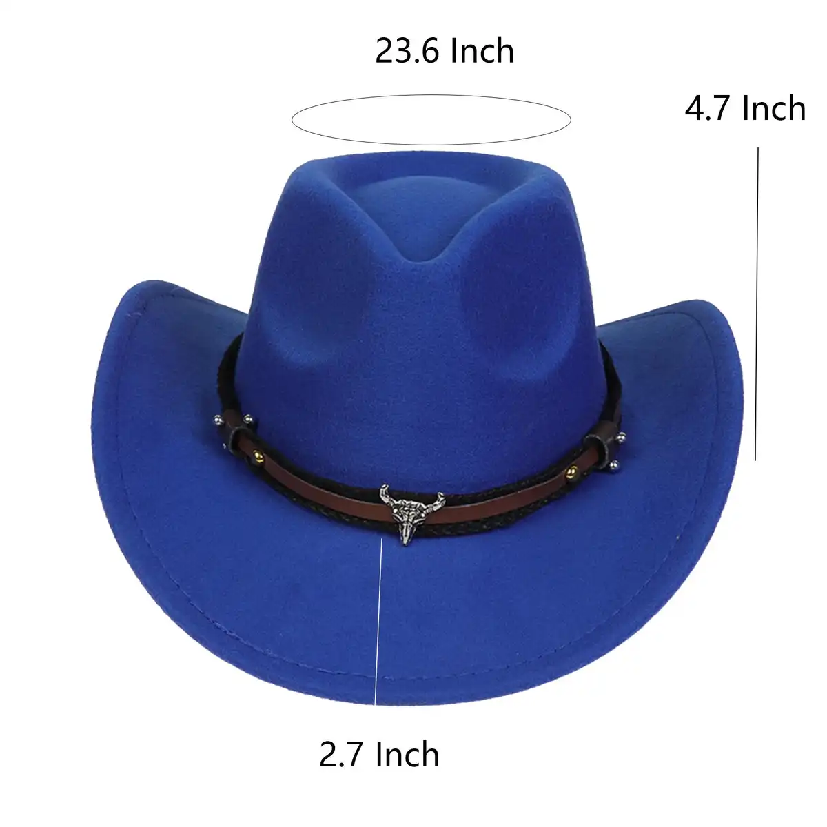 Classic Felt Cowboy Hat product detail view
