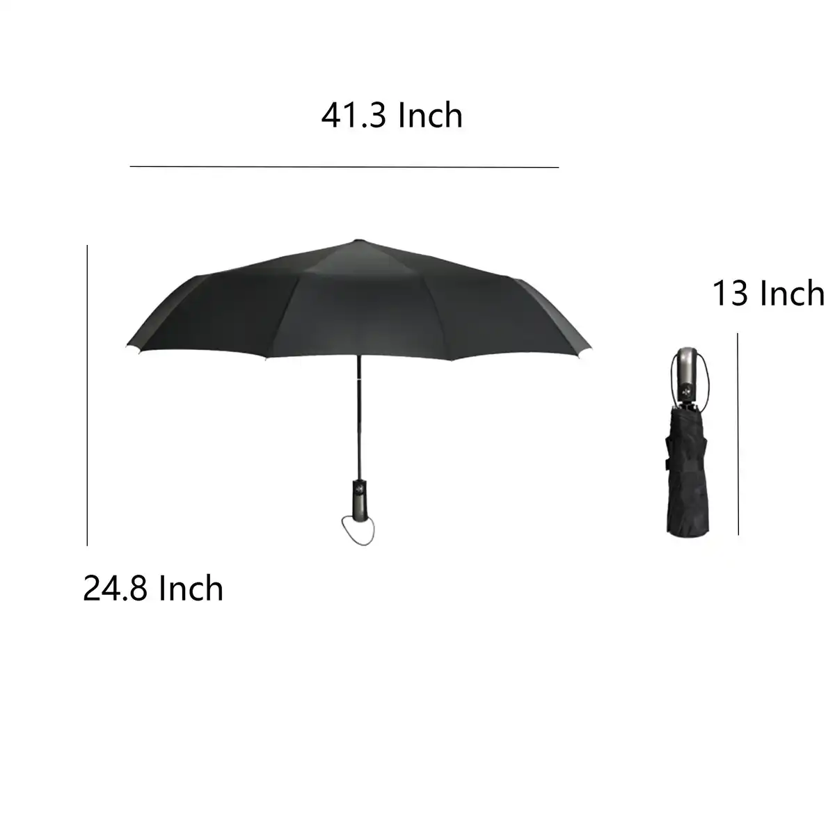 Windproof Travel Umbrella Premium Protection product detail view