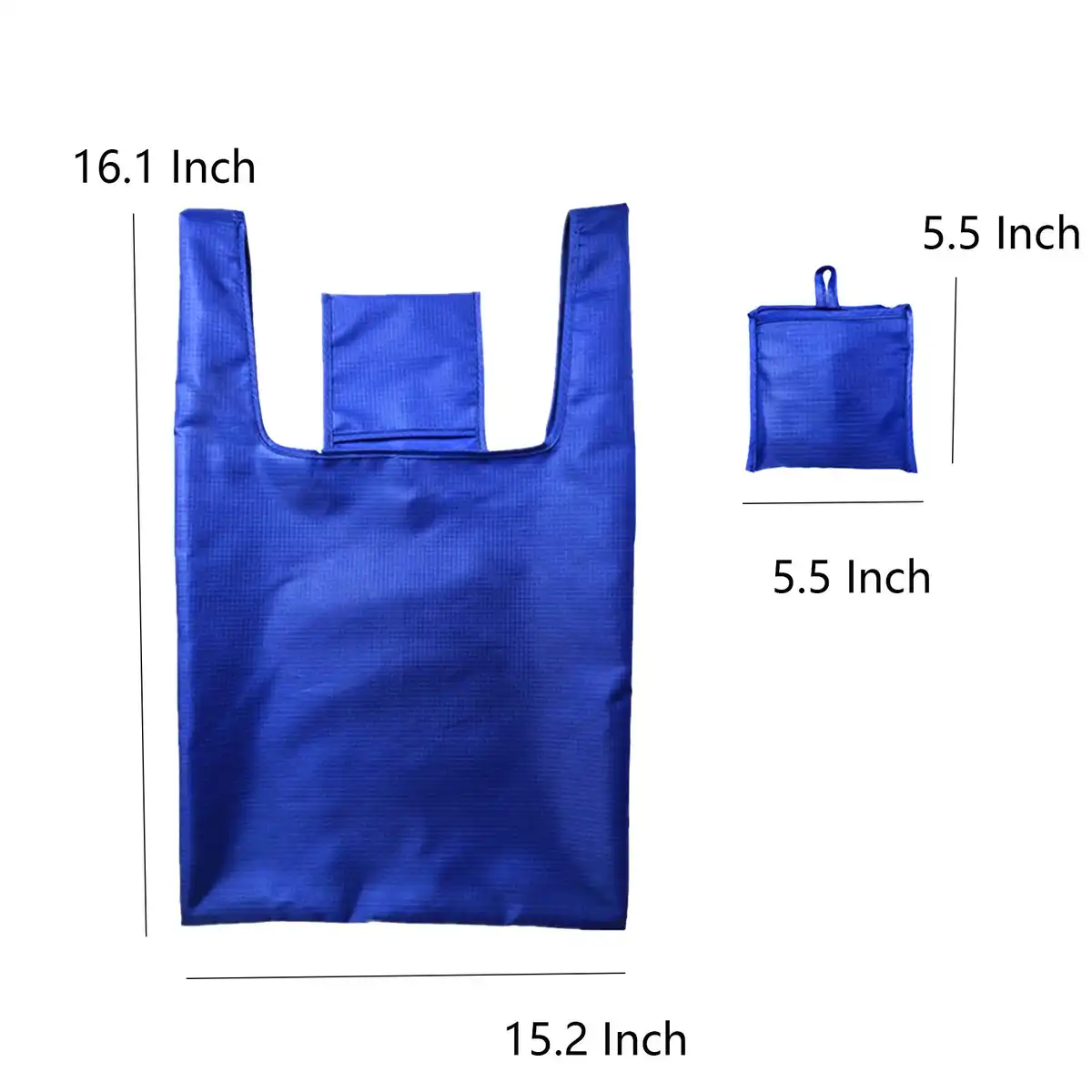 Foldable Reusable Grocery Tote product detail view