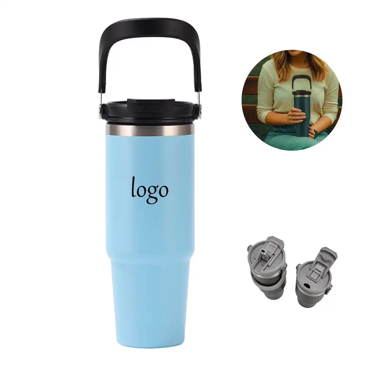 Thermos Cup 30oz Insulated Steel