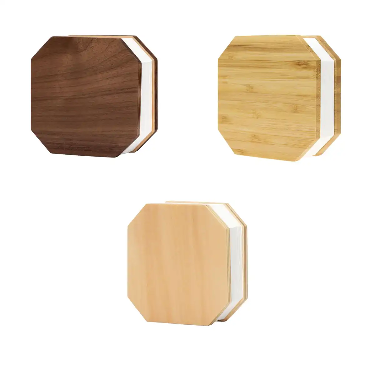 Wooden LED Book Lamp Foldable alternate product angle