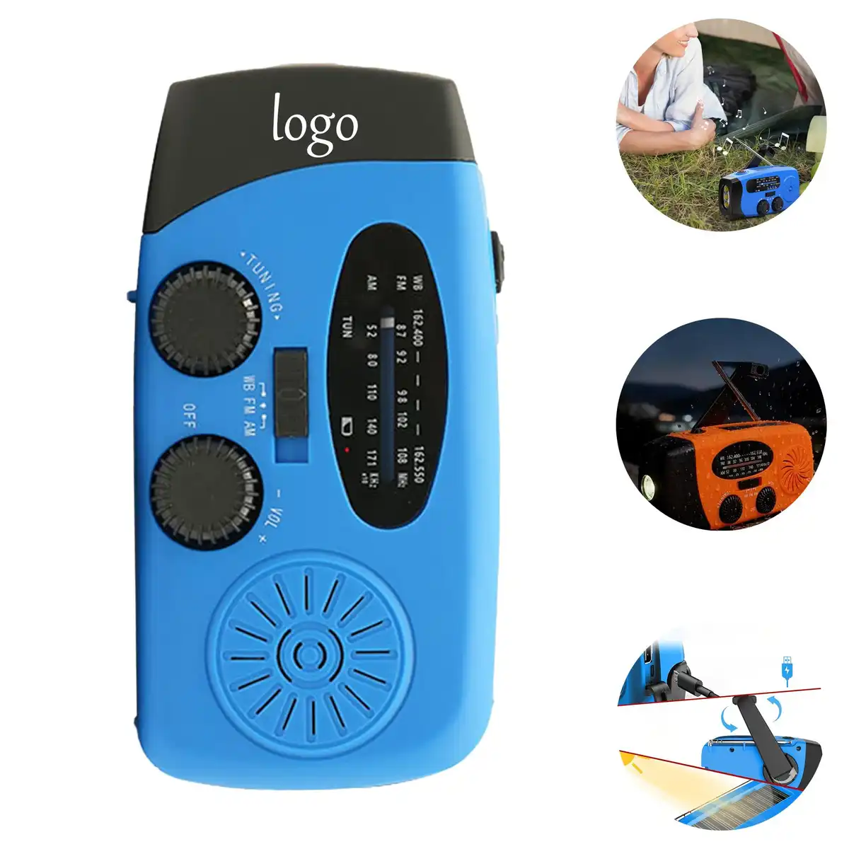 Emergency Crank Weather Radio