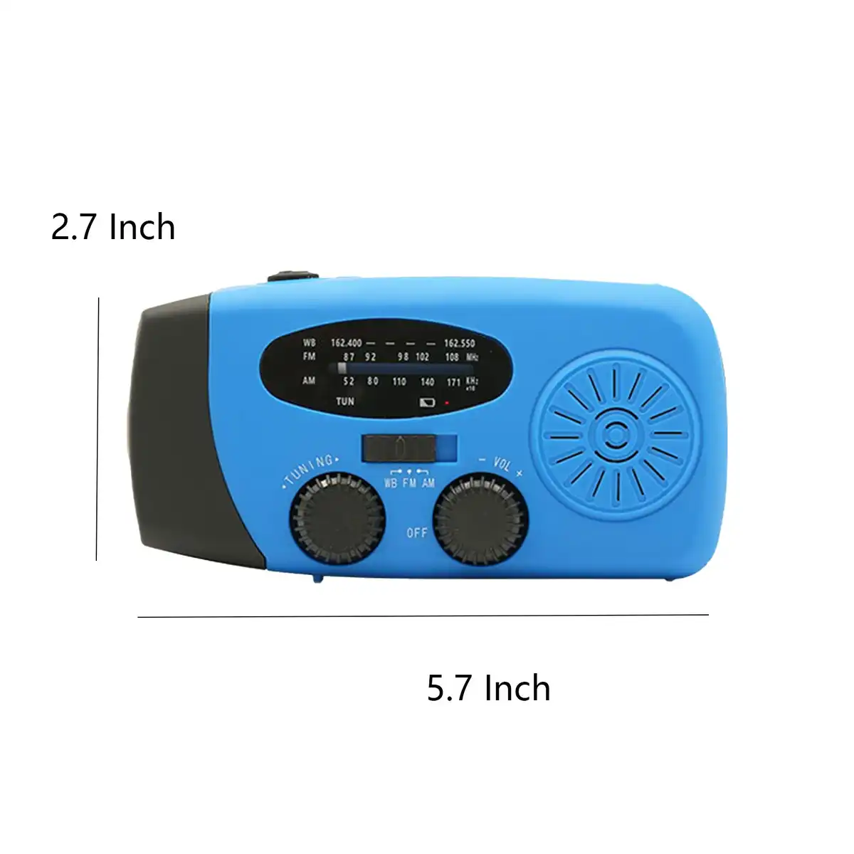 Emergency Crank Weather Radio product detail view