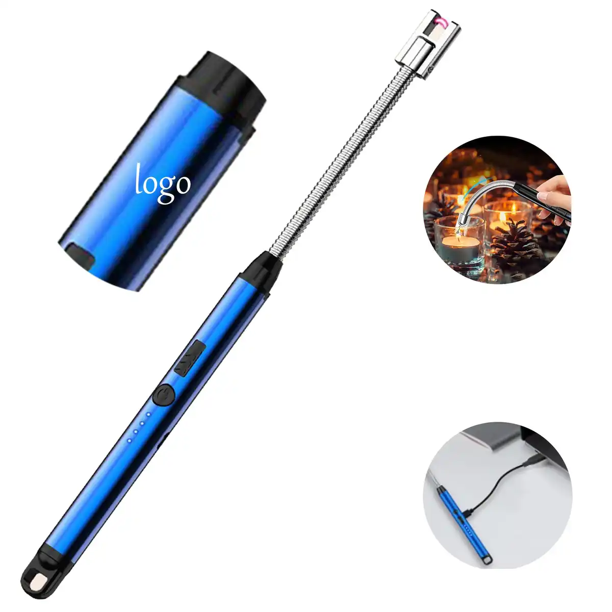Bendable Windproof Arc Lighter USB