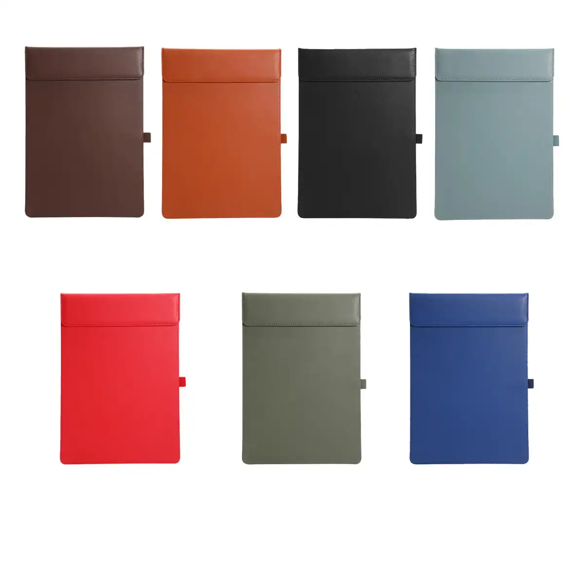 Magnetic Leather Clipboard with Pen Holder alternate product angle