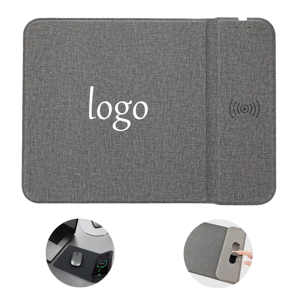 15W Fast Wireless Charging Mouse Pad