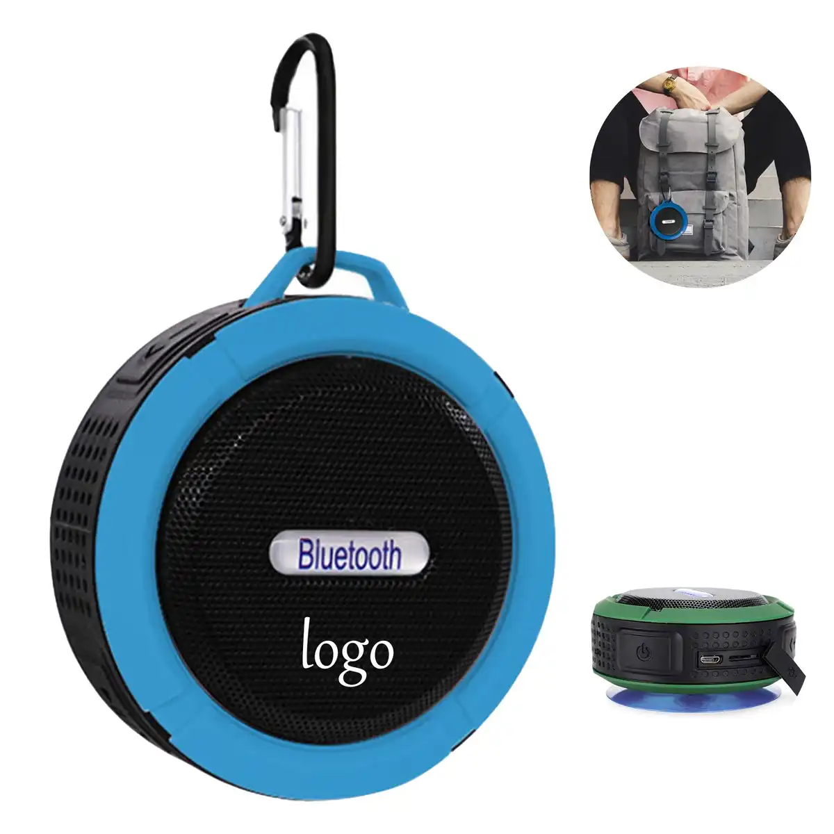 Waterproof Suction Speaker Bluetooth