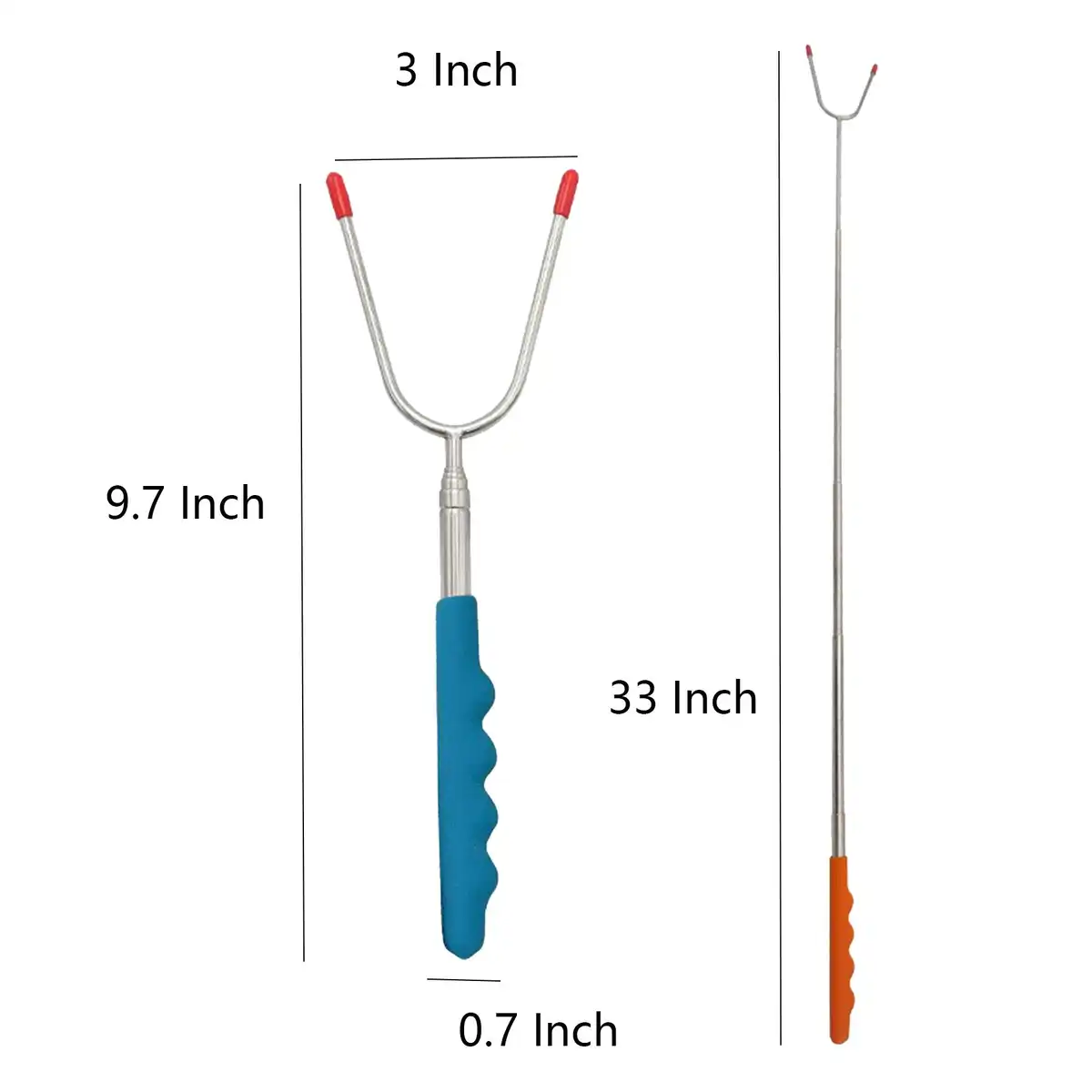 Telescopic Steel Roasting Sticks for Camping product detail view