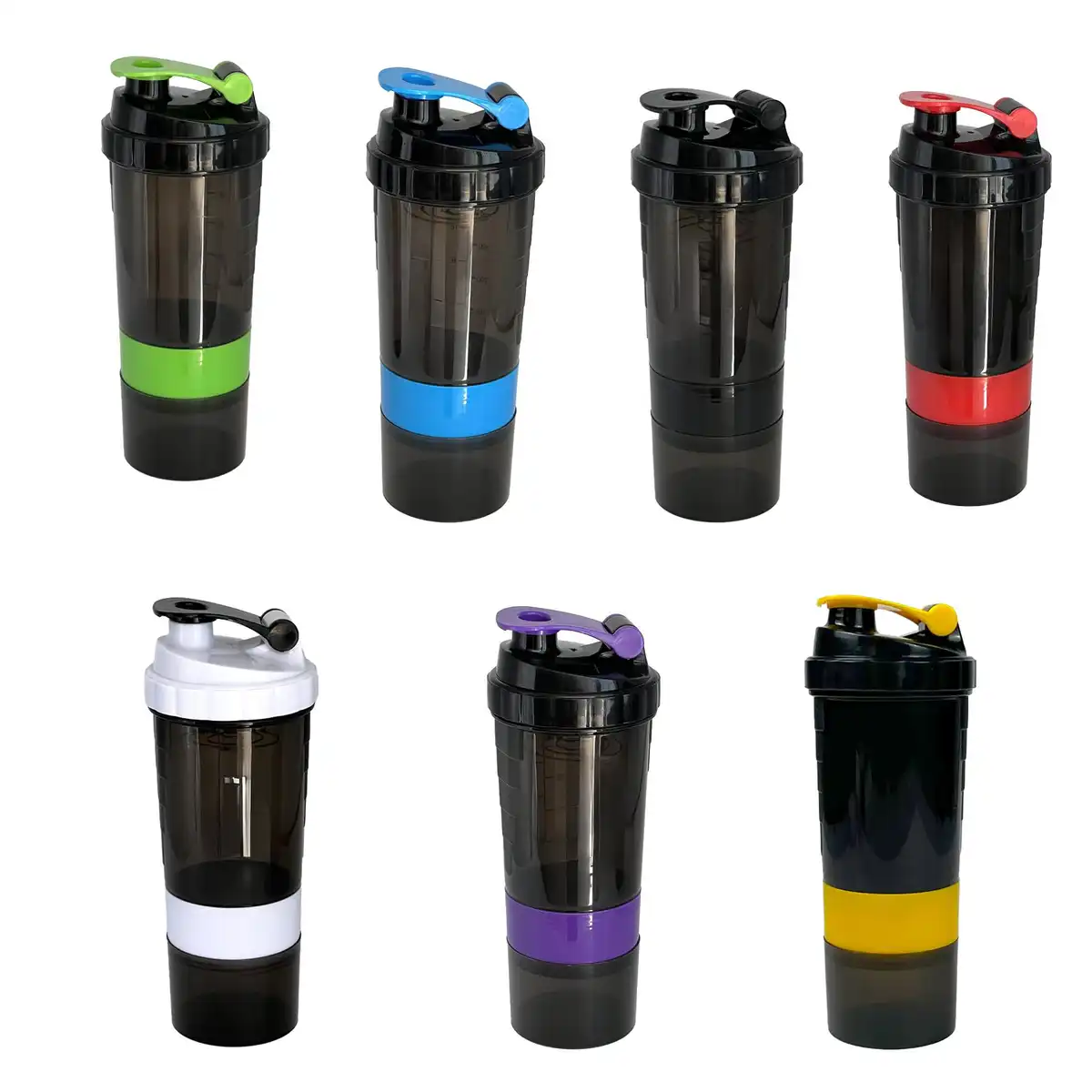 Leakproof Protein Shaker Mixer Bottle alternate product angle