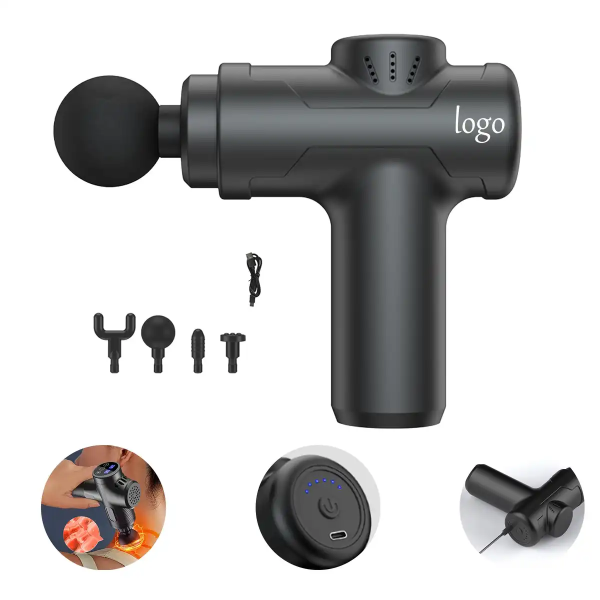 Cordless Deep Tissue Massage Gun