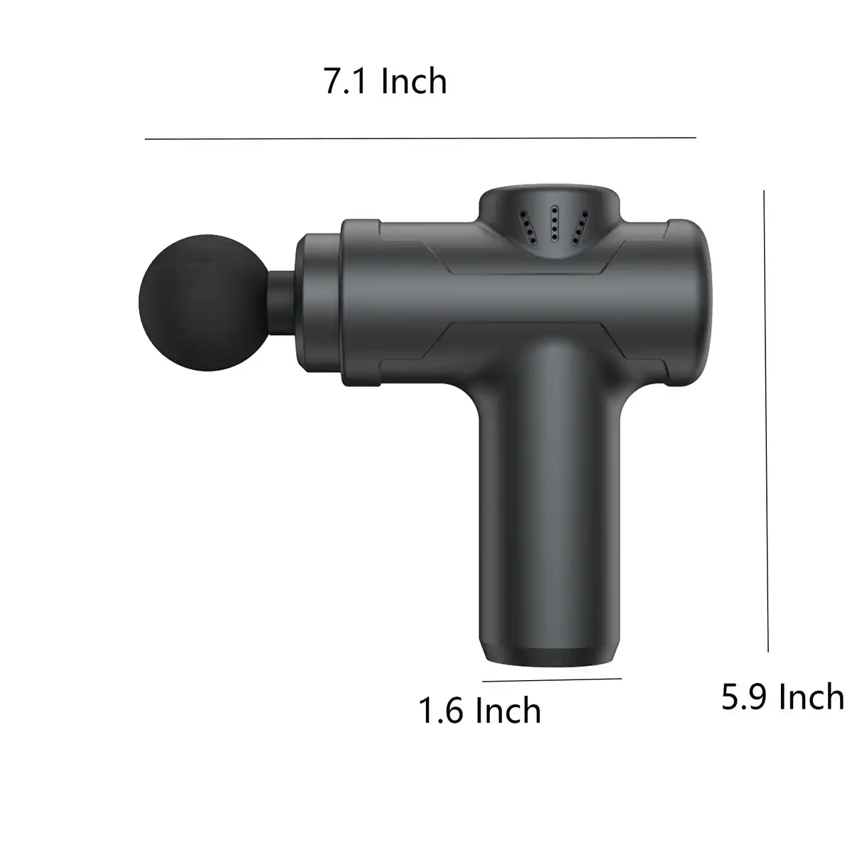 Cordless Deep Tissue Massage Gun product detail view