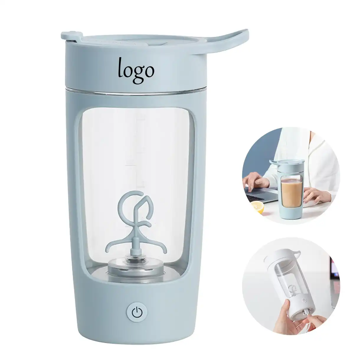 Electric Mixer Bottle for Protein