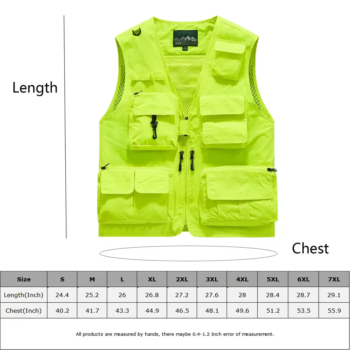 Vest with 15 Pockets product detail view