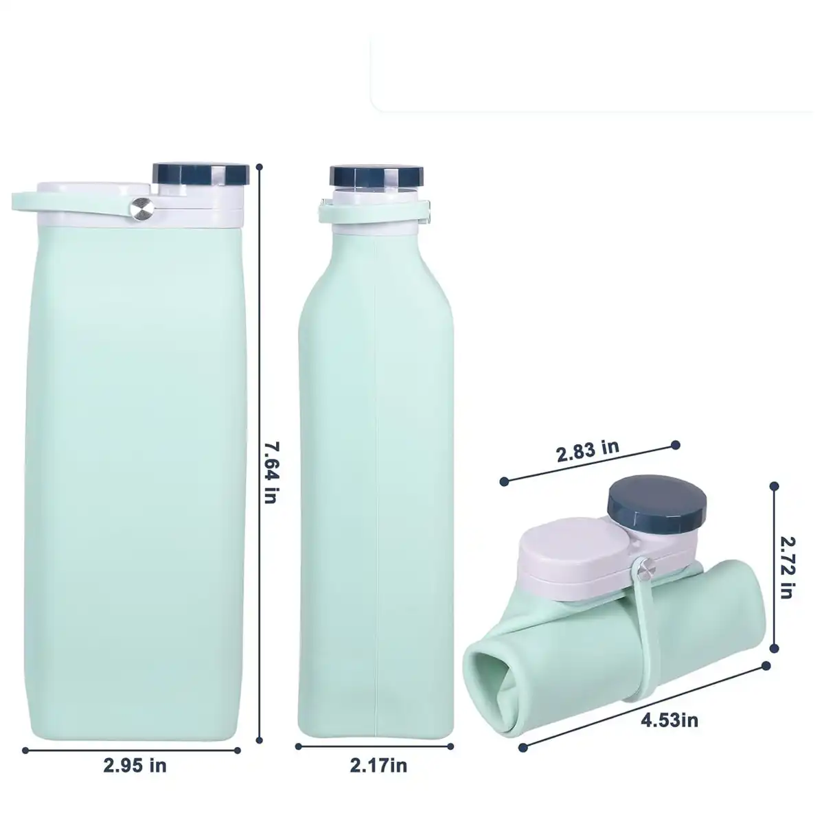 Collapsible Silicone Bottle On The Go product detail view