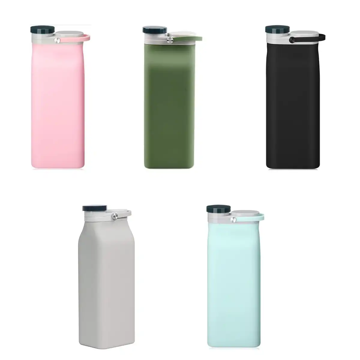 Collapsible Silicone Bottle On The Go alternate product angle