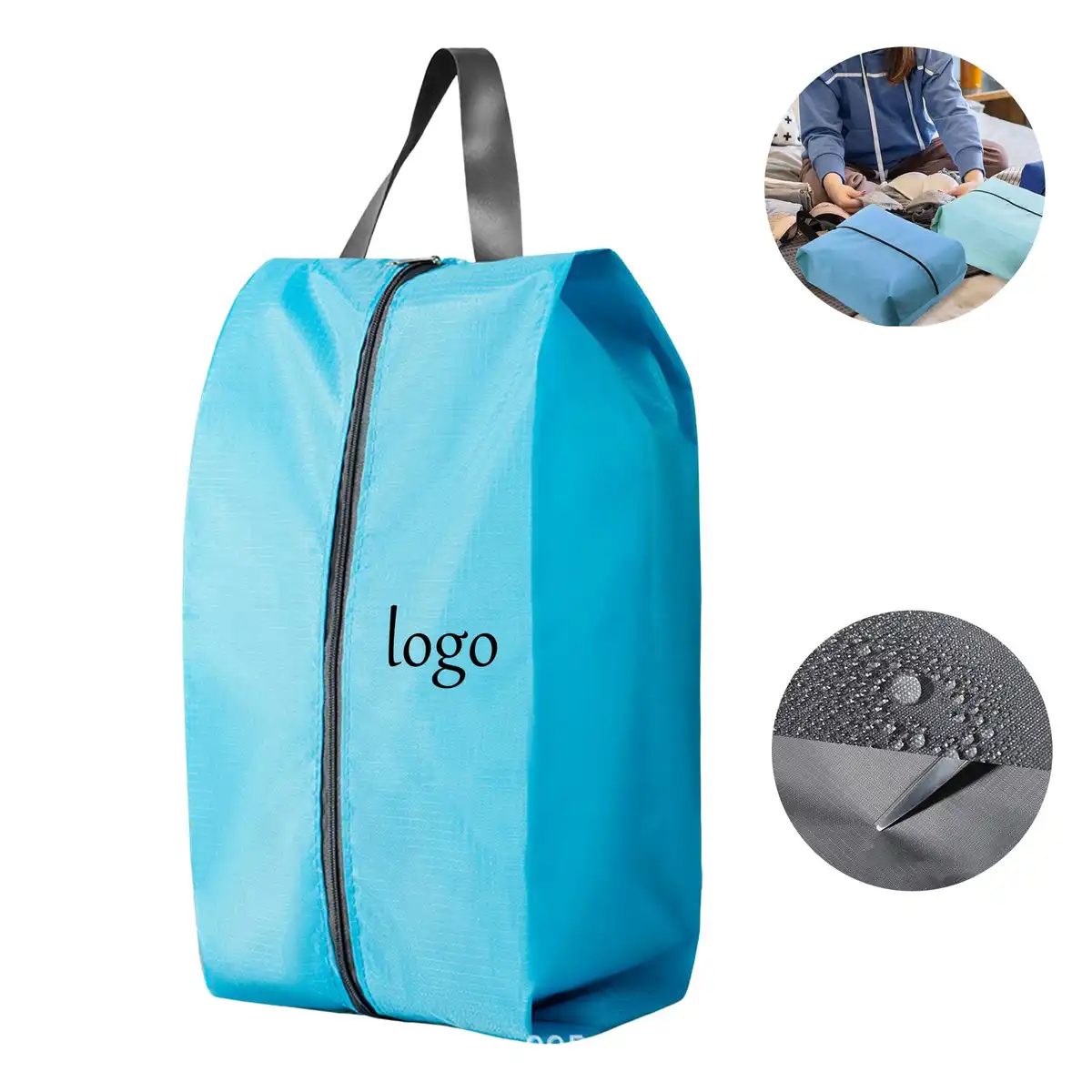 Waterproof Nylon Shoe Organizer Pouch