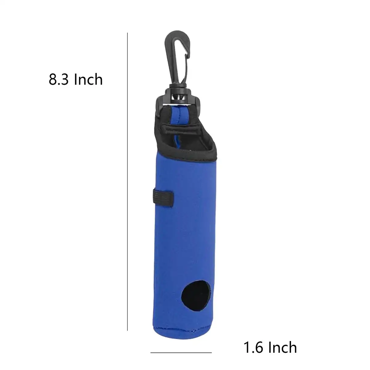 Lightweight Golf Ball Pouch with Tee Holder product detail view