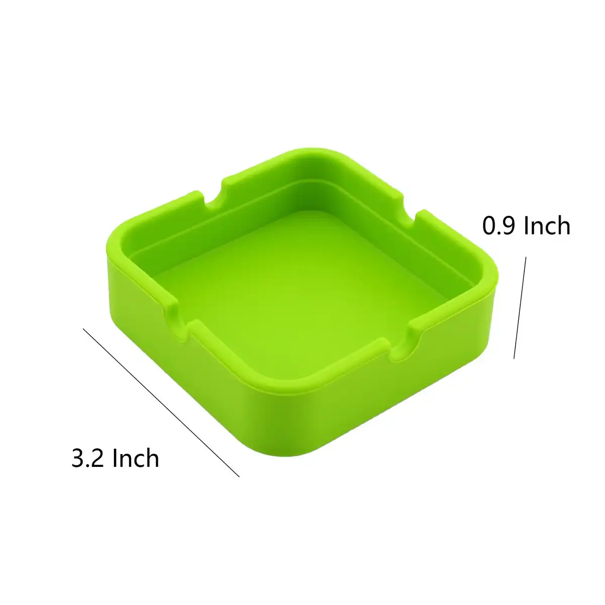 Heat Resistant Silicone Ashtray product detail view