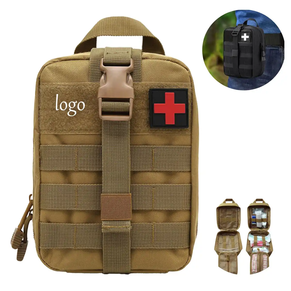 Rugged Emergency Medical Supply Pouch