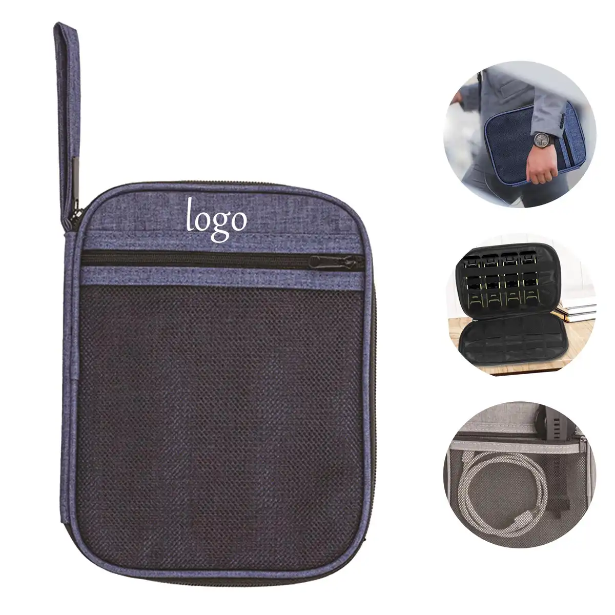 Waterproof Tech Cable Organizer Bag