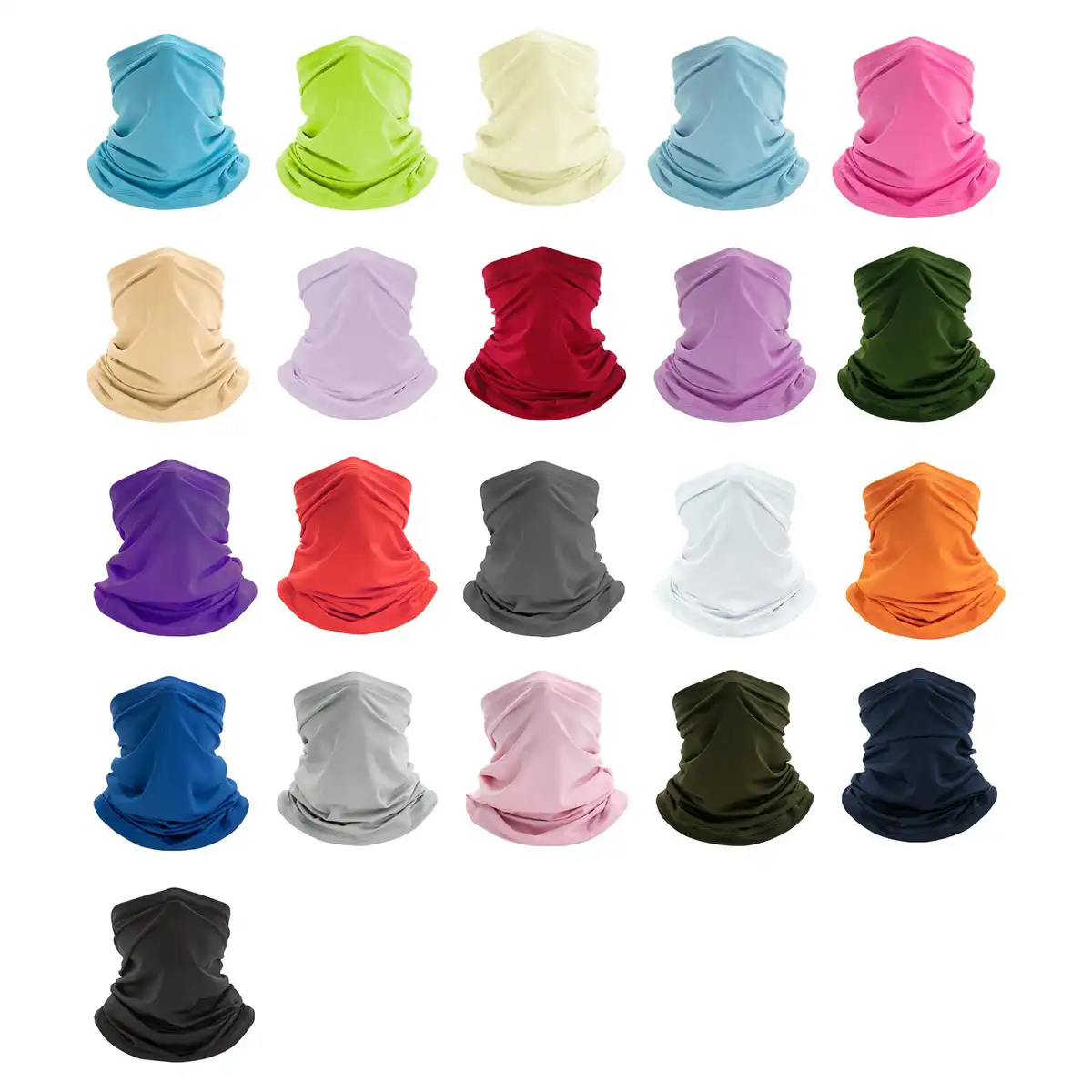 UV Protection Neck Gaiter Face Cover alternate product angle