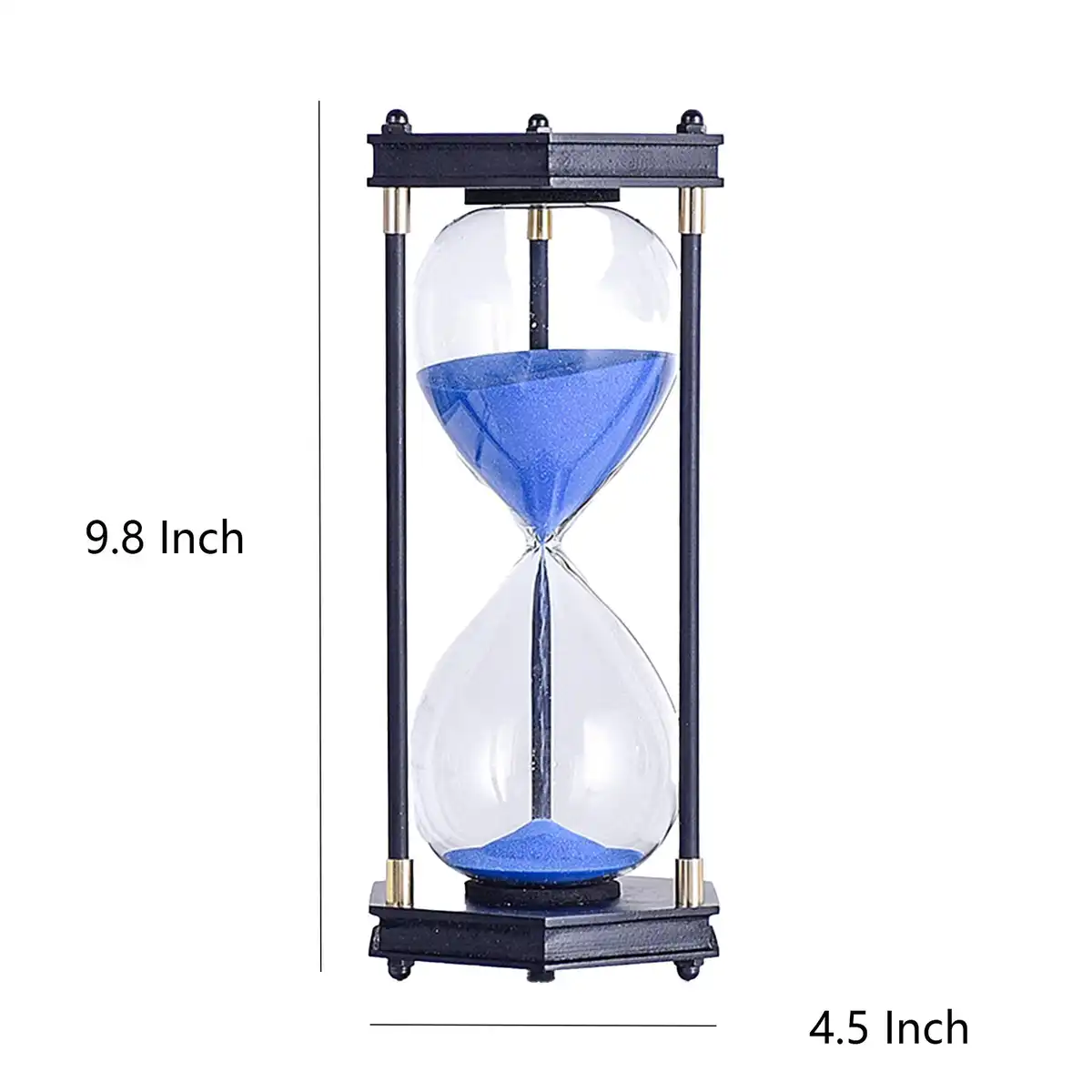 Elegant Glass Hourglass Timepiece product detail view