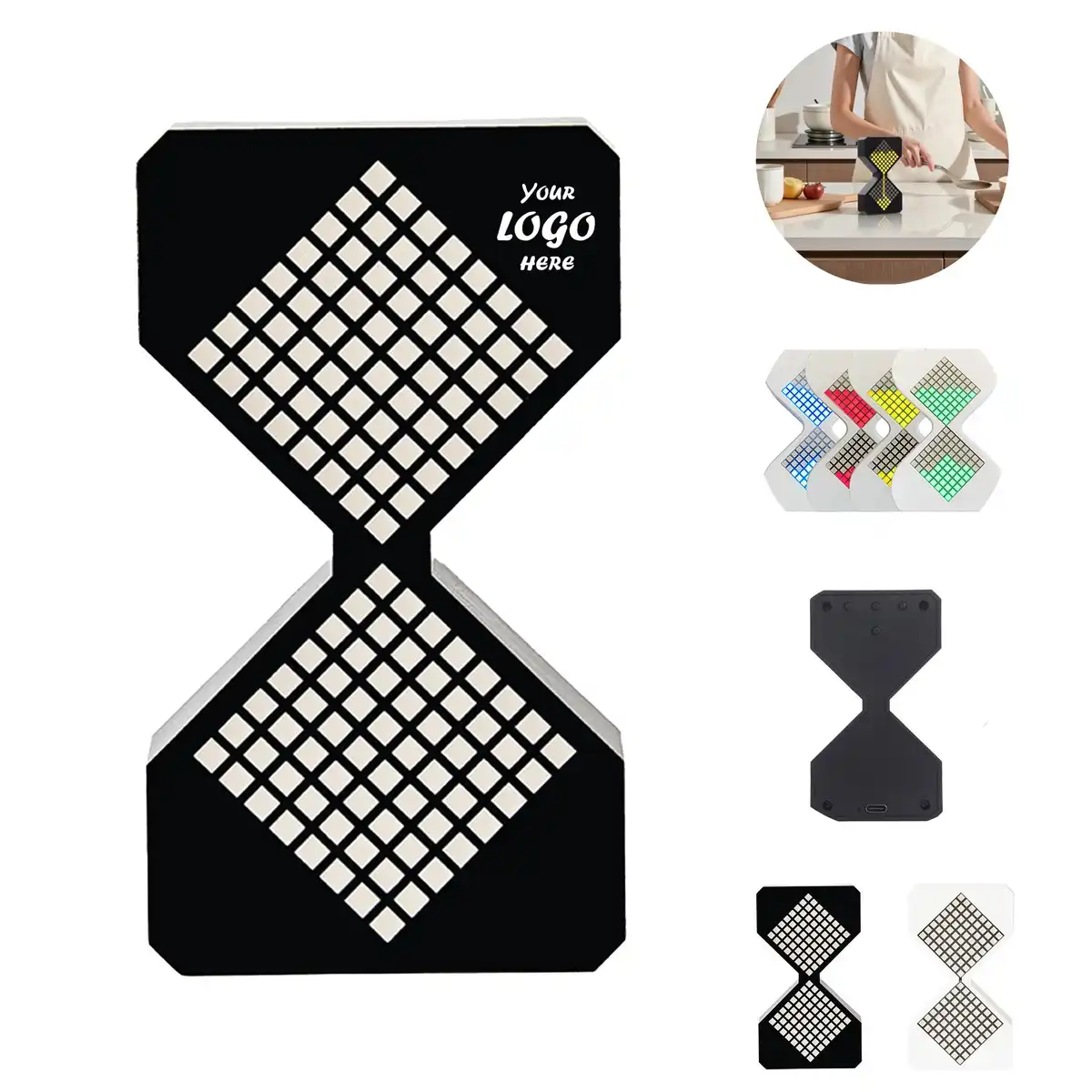 LED Hourglass Timer Light