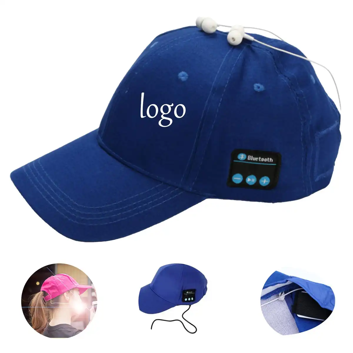 Bluetooth Speaker Baseball Hat
