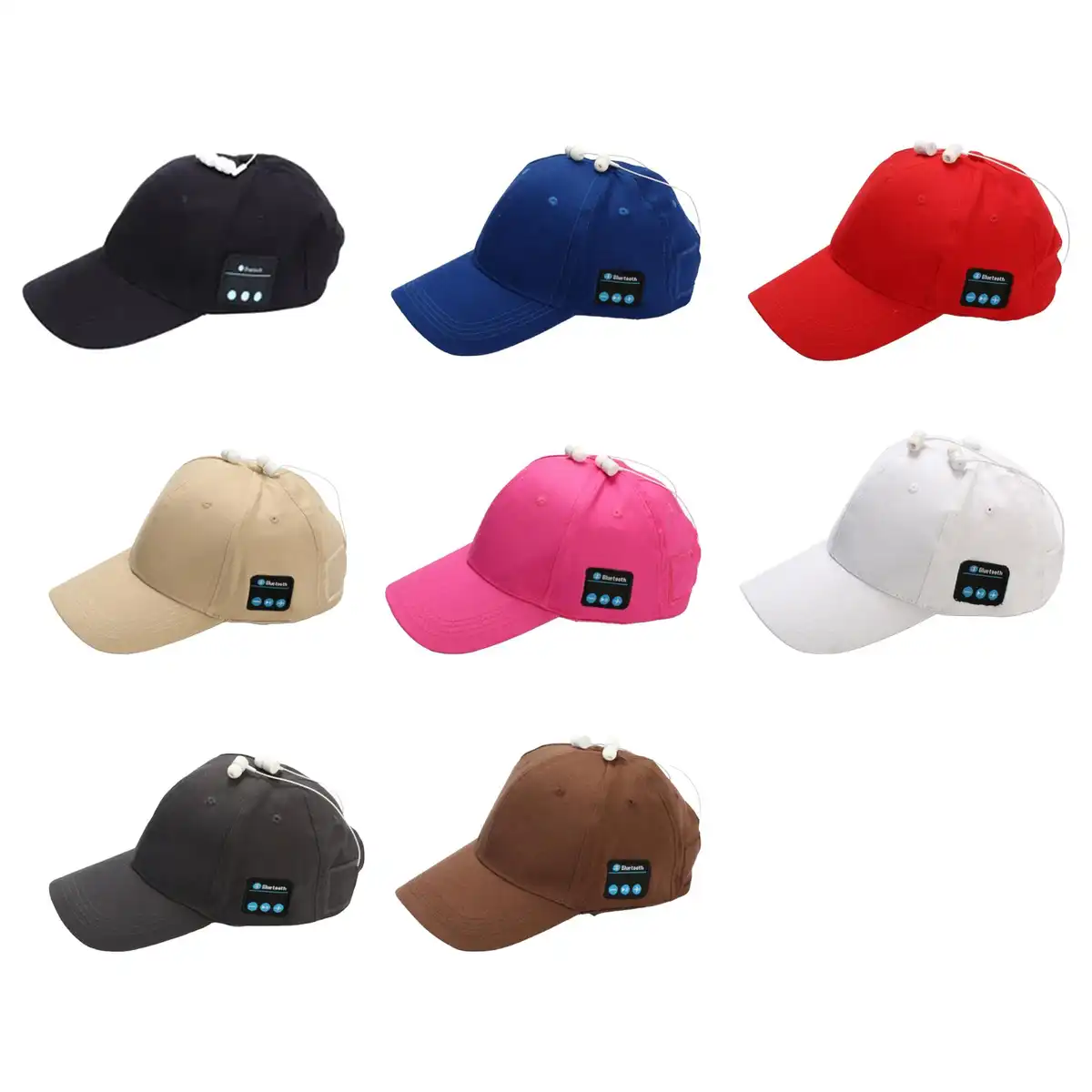 Bluetooth Speaker Baseball Hat alternate product angle
