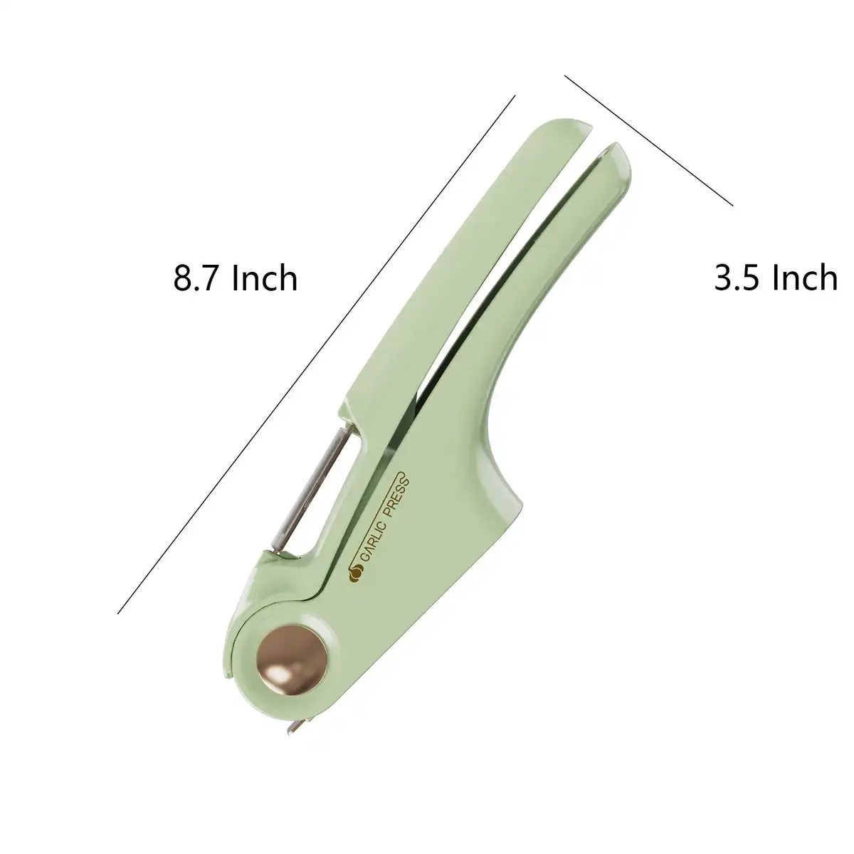 Heavy Duty Stainless Garlic Crusher product detail view