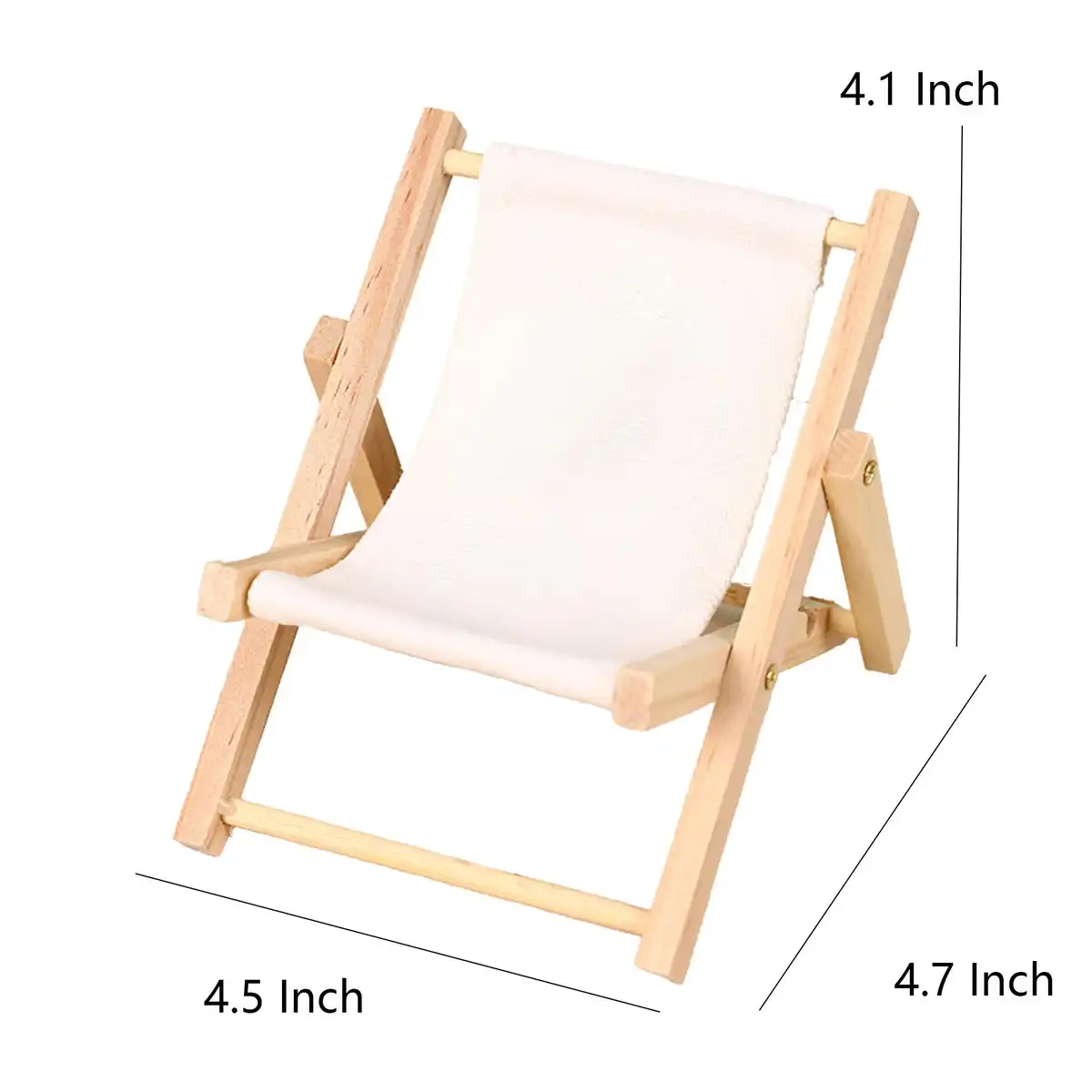Folding Wood Phone Stand product detail view