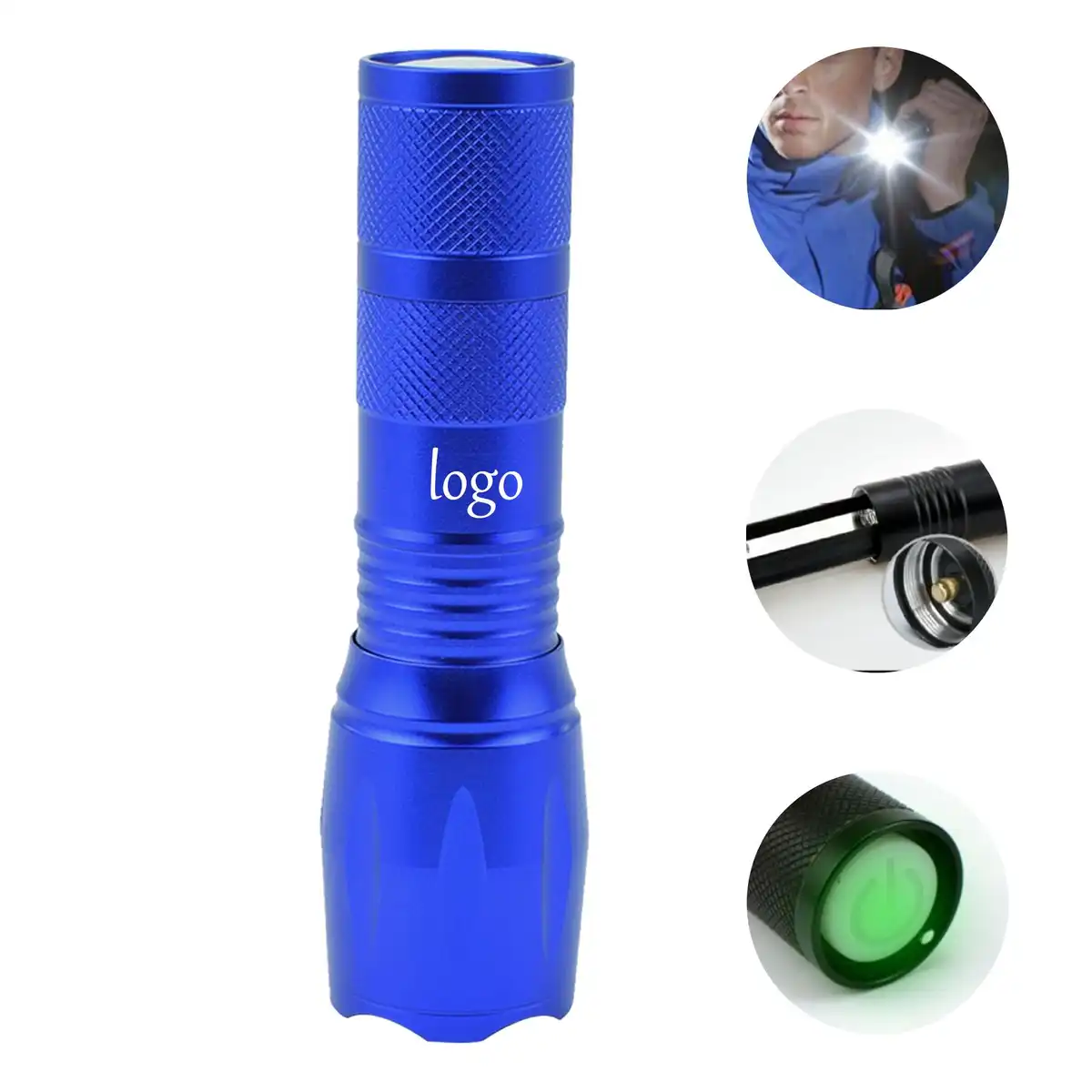 Pocket LED Flashlight Aluminum