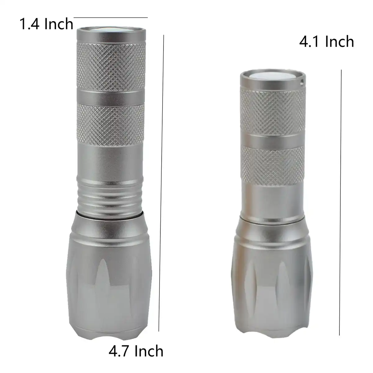 Pocket LED Flashlight Aluminum product detail view
