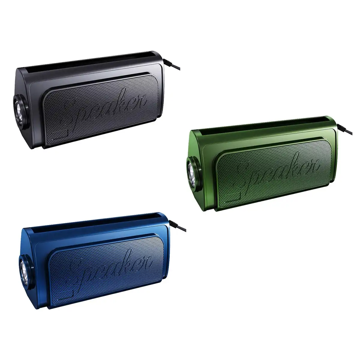 Solar Lantern Speaker Flashlight Combo alternate product angle