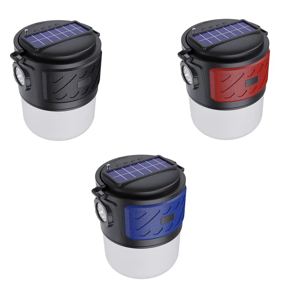 Solar Speaker Lantern with Flashlight alternate product angle