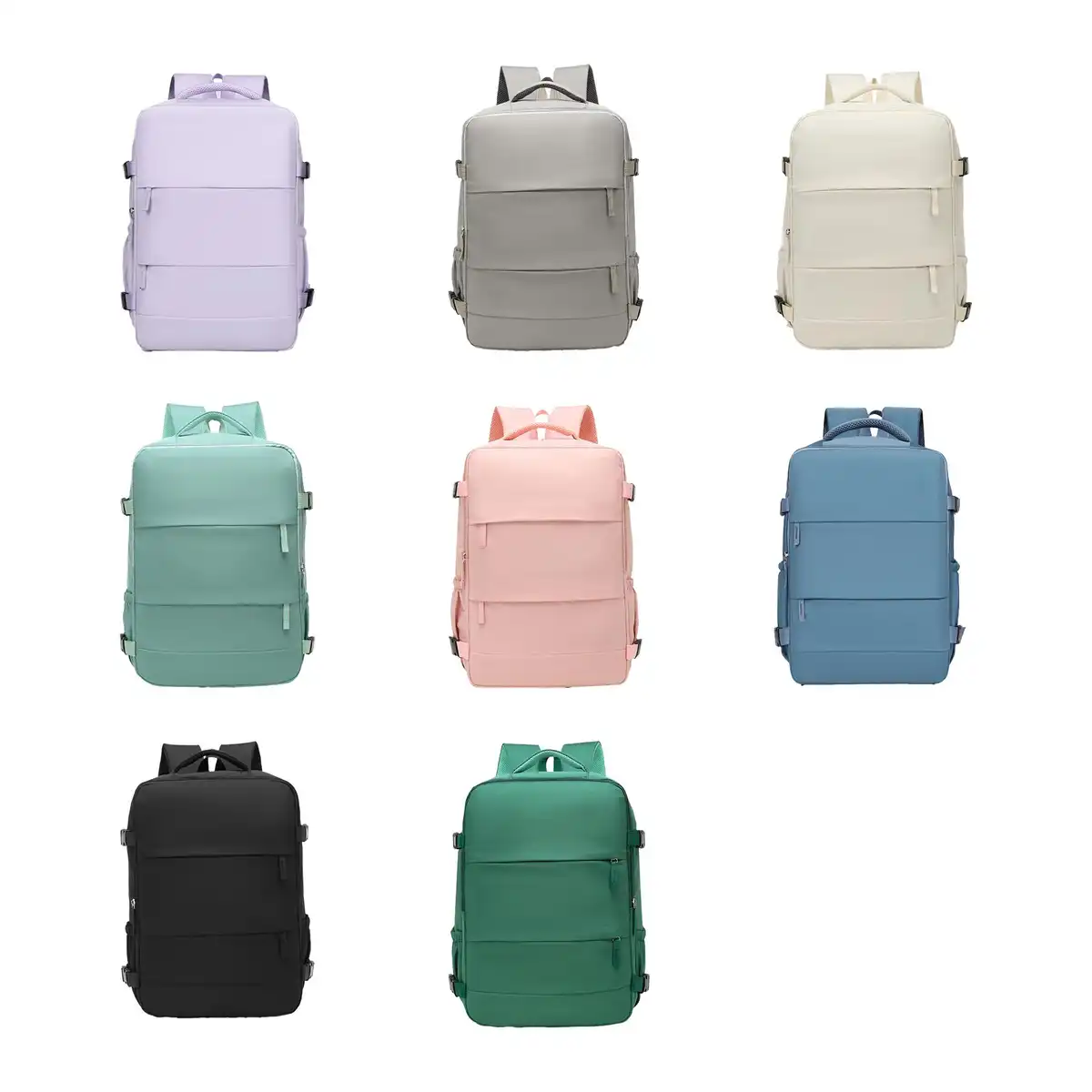 Unisex Nylon Laptop Backpack alternate product angle