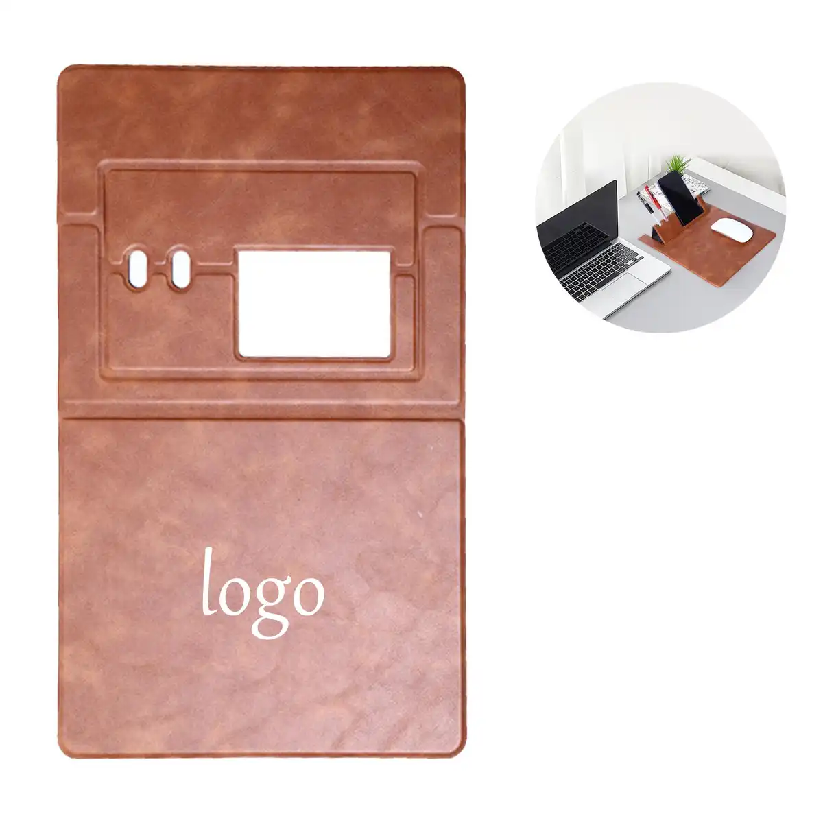 3-in-1 Desk Organizer Mouse Pad