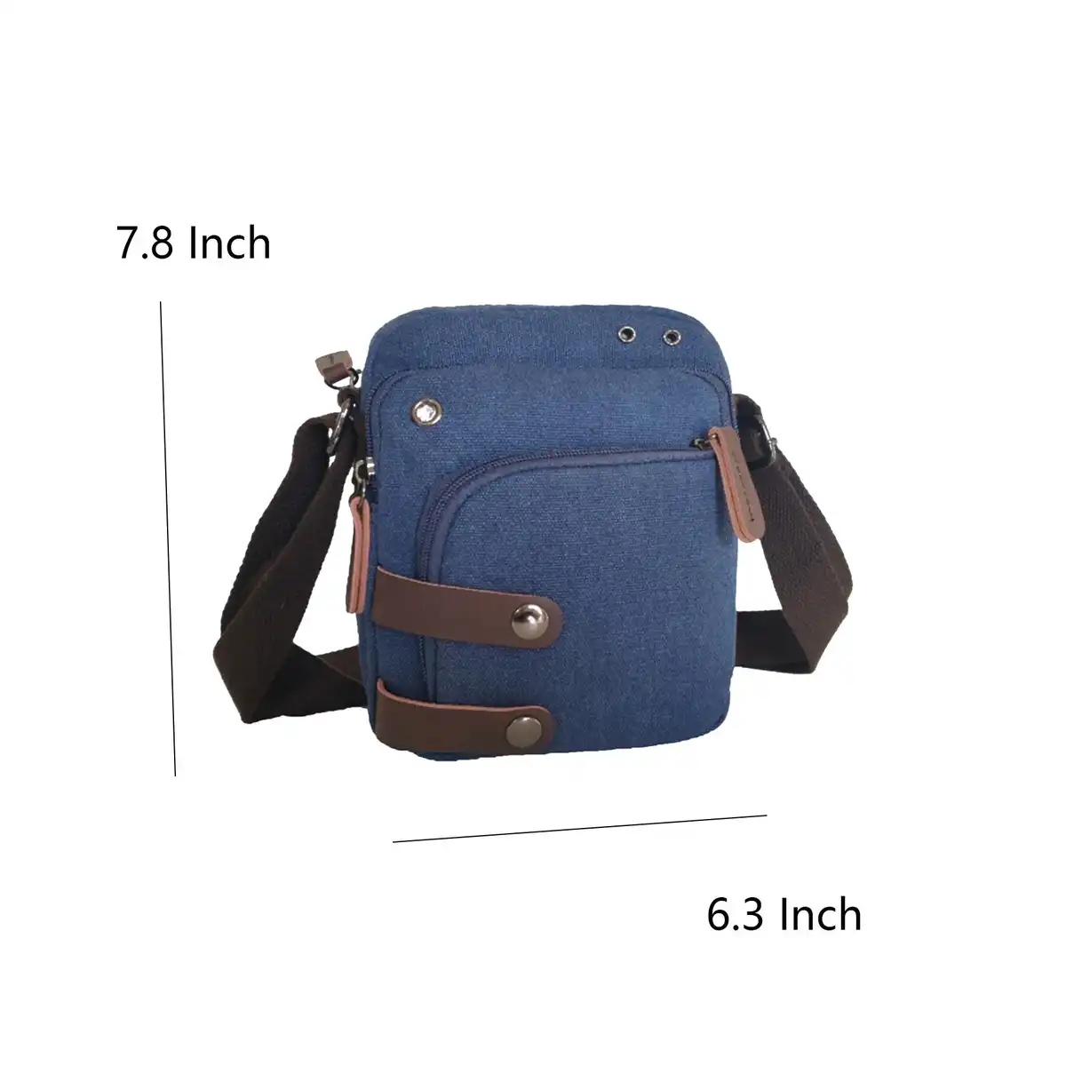 Water Resistant Nylon Sling Bag product detail view