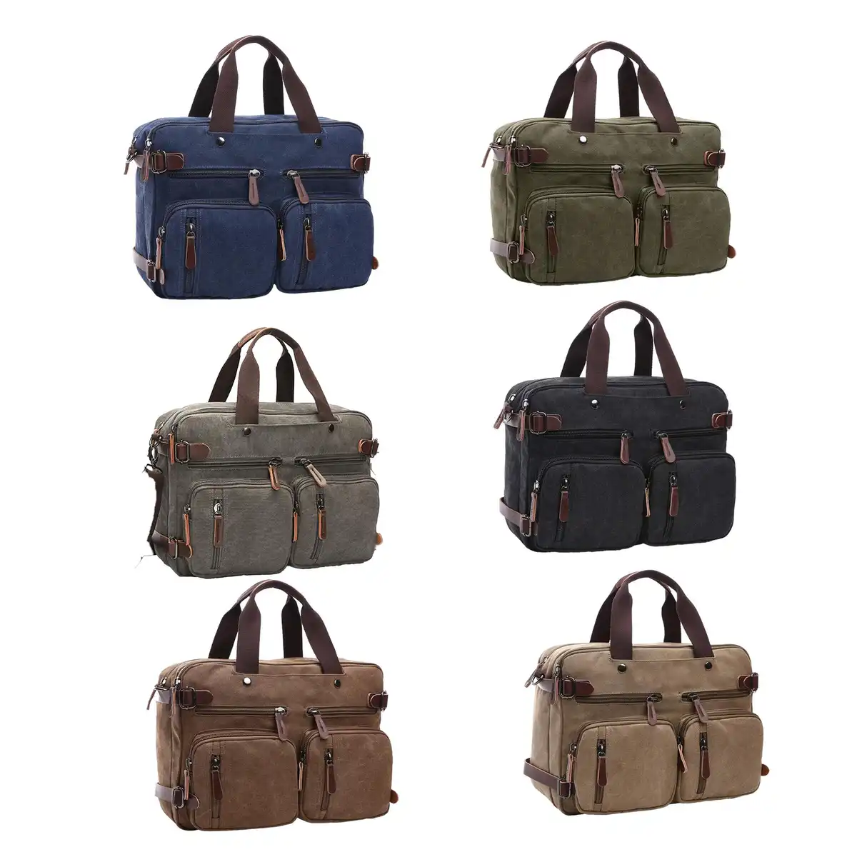 Waterproof Nylon Weekend Travel Duffel alternate product angle