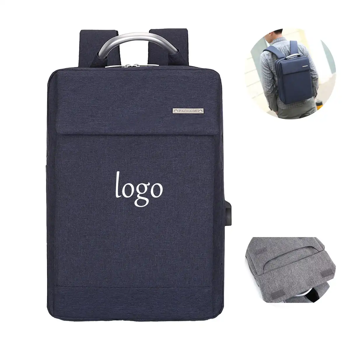 USB Business Travel Backpack