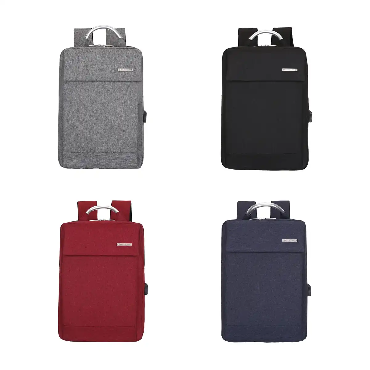 USB Business Travel Backpack alternate product angle