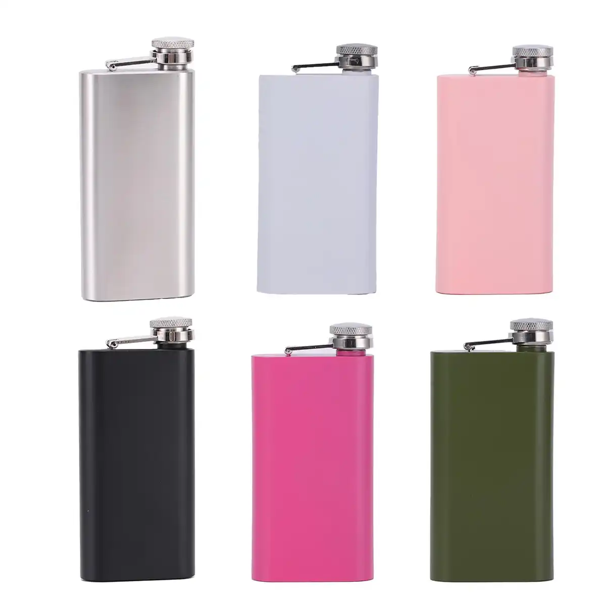 Stainless Steel Leak Proof Hip Flask alternate product angle