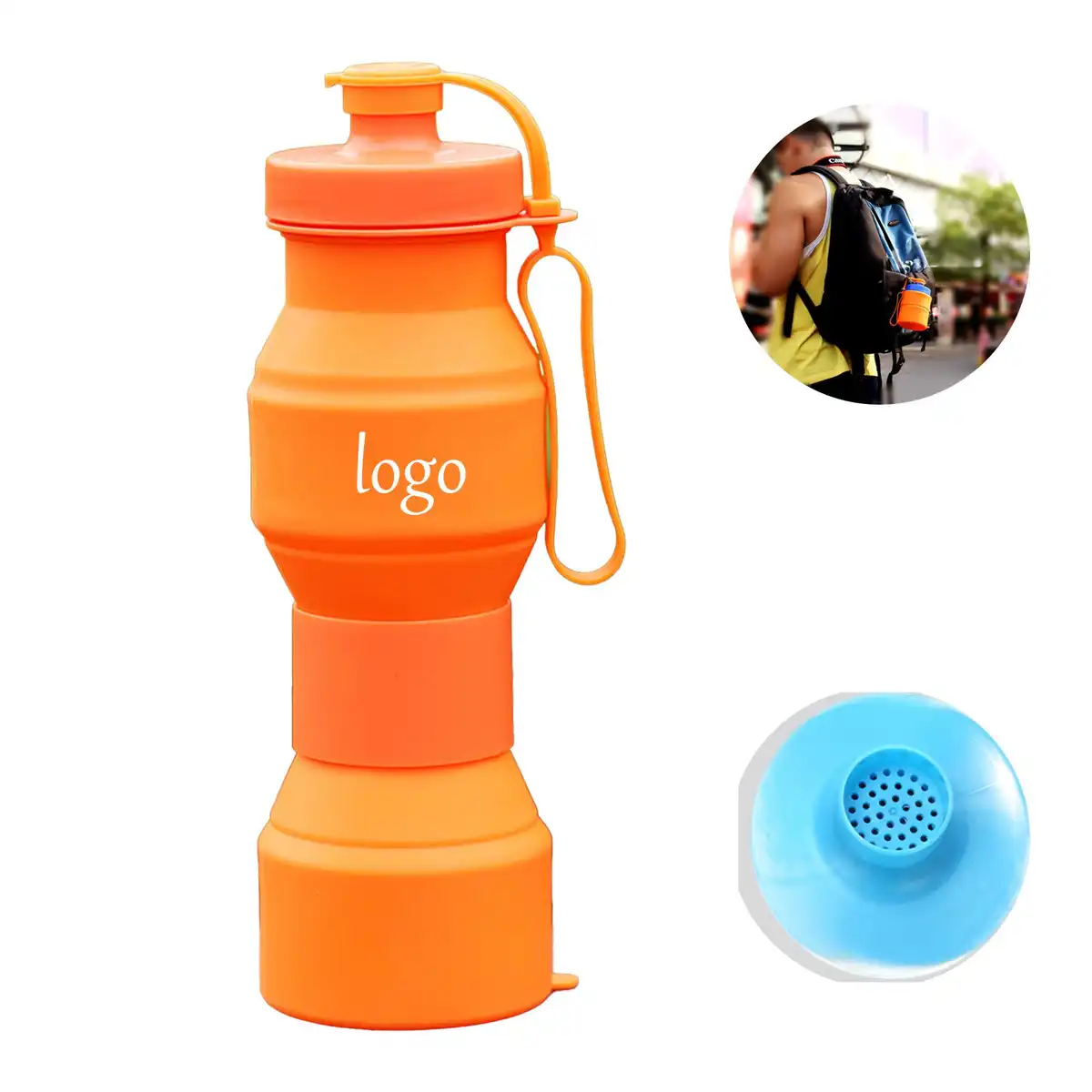 BPA Free Collapsible Travel Bottle