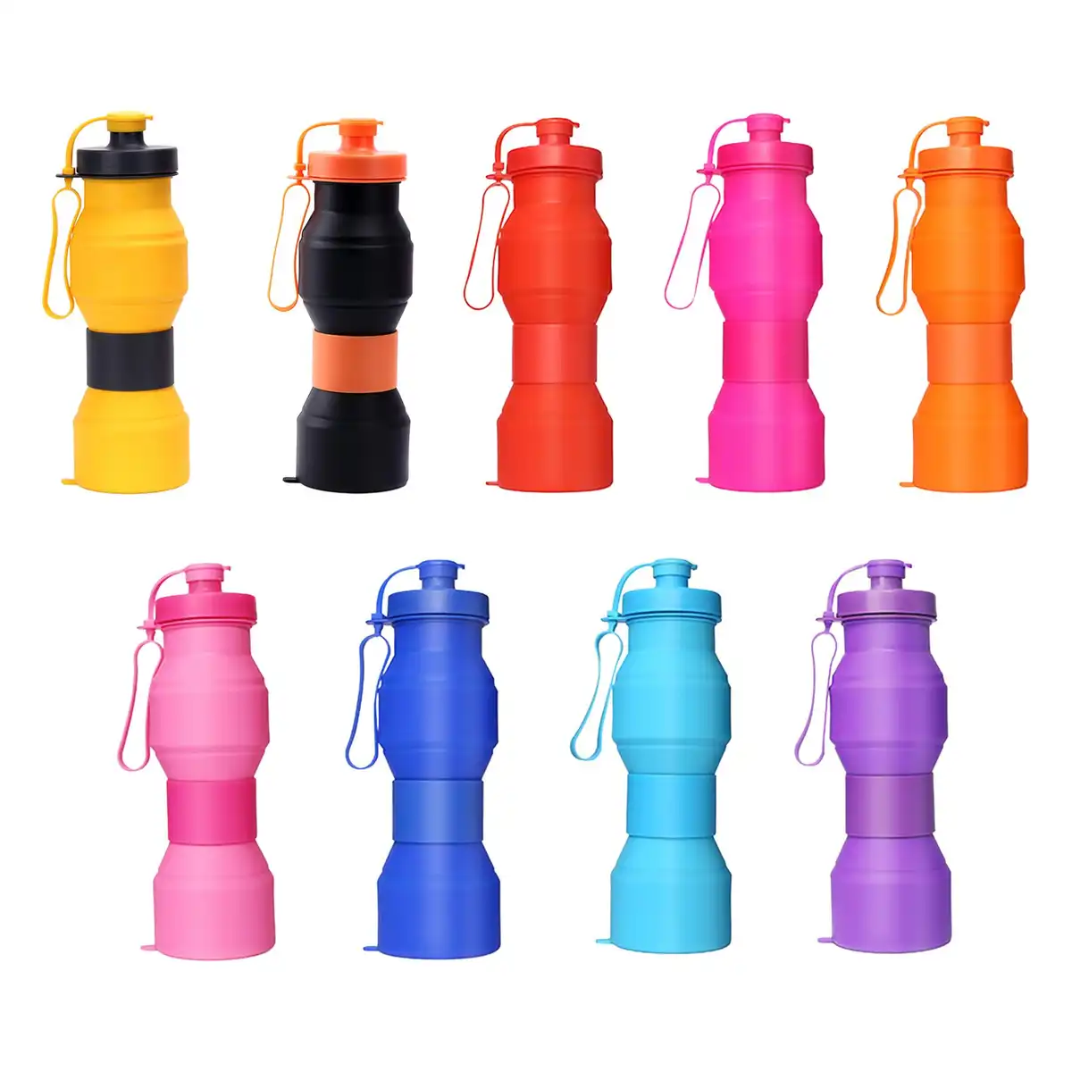 BPA Free Collapsible Travel Bottle alternate product angle