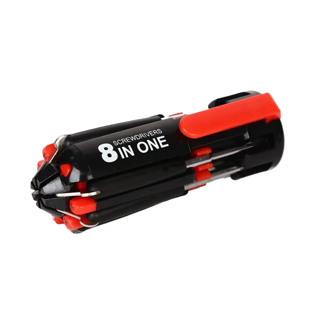 8-in-1 LED Flashlight Screwdriver Set alternate product angle