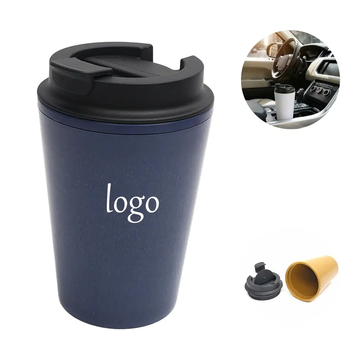 Insulated Recycled Travel Coffee Cup